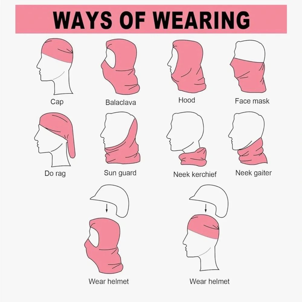 Versatile Pink Headwear